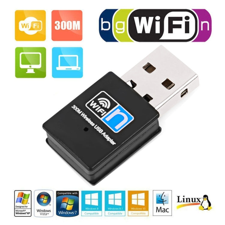 RTL8192EU 300Mbps Mini USB Wireless Network Card RTL8192EU 300Mbps Mini USB Wireless Network Card